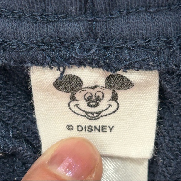 Disney Navy Joggers with Mickey Mouse Size S - Picture 6 of 7